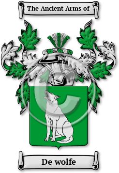 De wolfe Family Crest Download (JPG) Legacy Series - 600 DPI